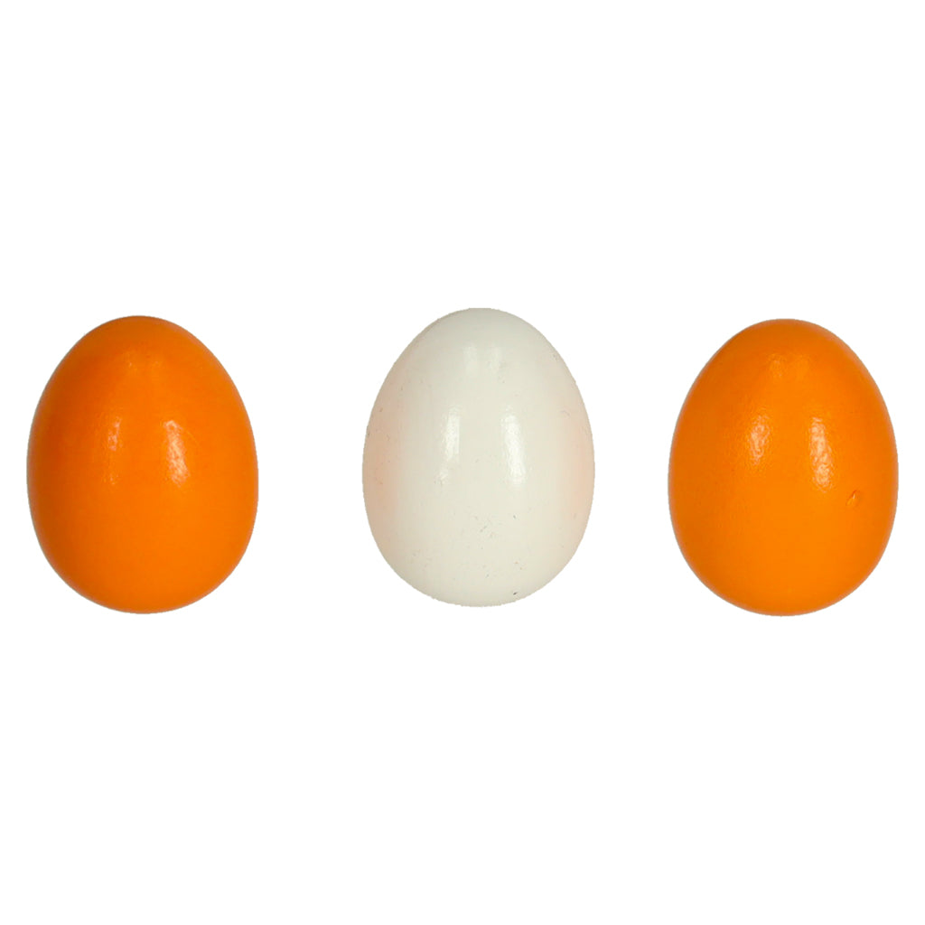 Oua de jucarie, Zola®, detasabile, cu galbenusuri din lemn, 6 buc si cutie depozitare, 15.5x10x6 cm Oua de jucarie, Zola®, detasabile, cu galbenusuri din lemn, 6 buc si cutie depozitare, 15.5x10x6 cm